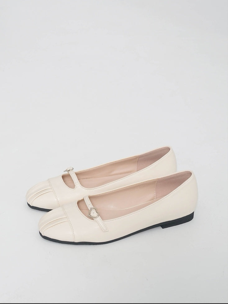 Wddy. Original Design Handmade Vintage Shell-Toe Mary Jane Shoes