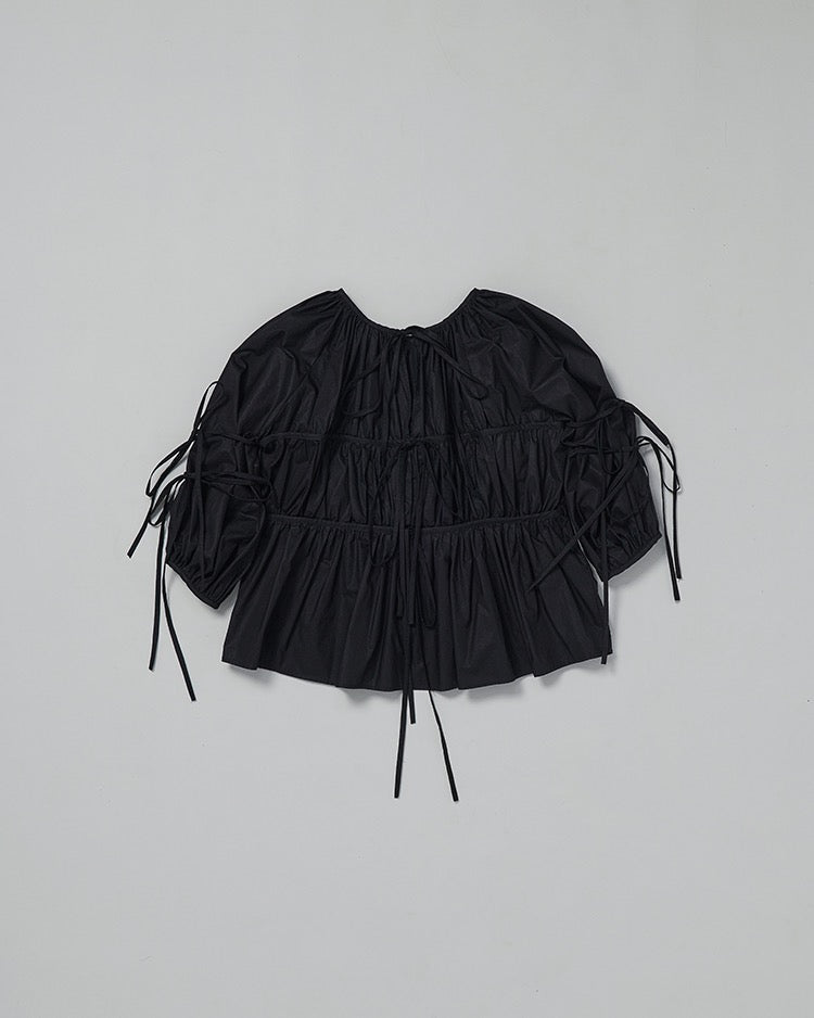 Organic Dreamer. original design ribbon balloon sleeve shirt