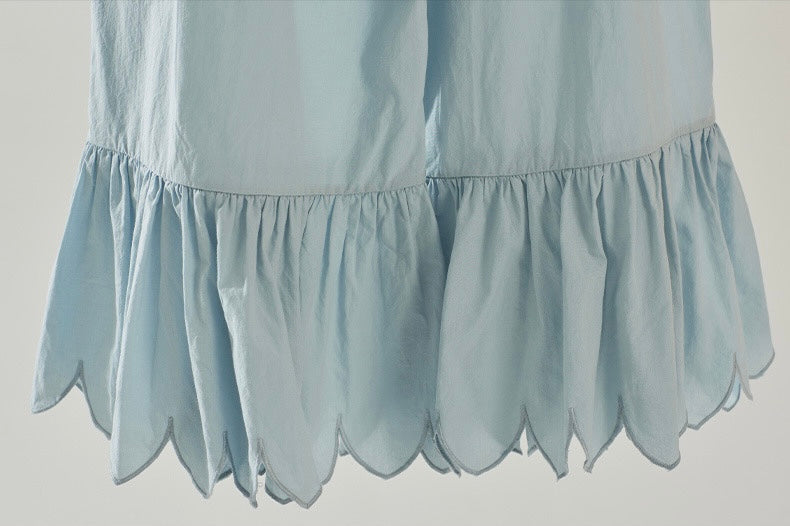 Mani. Original Design Retro Style Leggings Ruffled Inner Pants