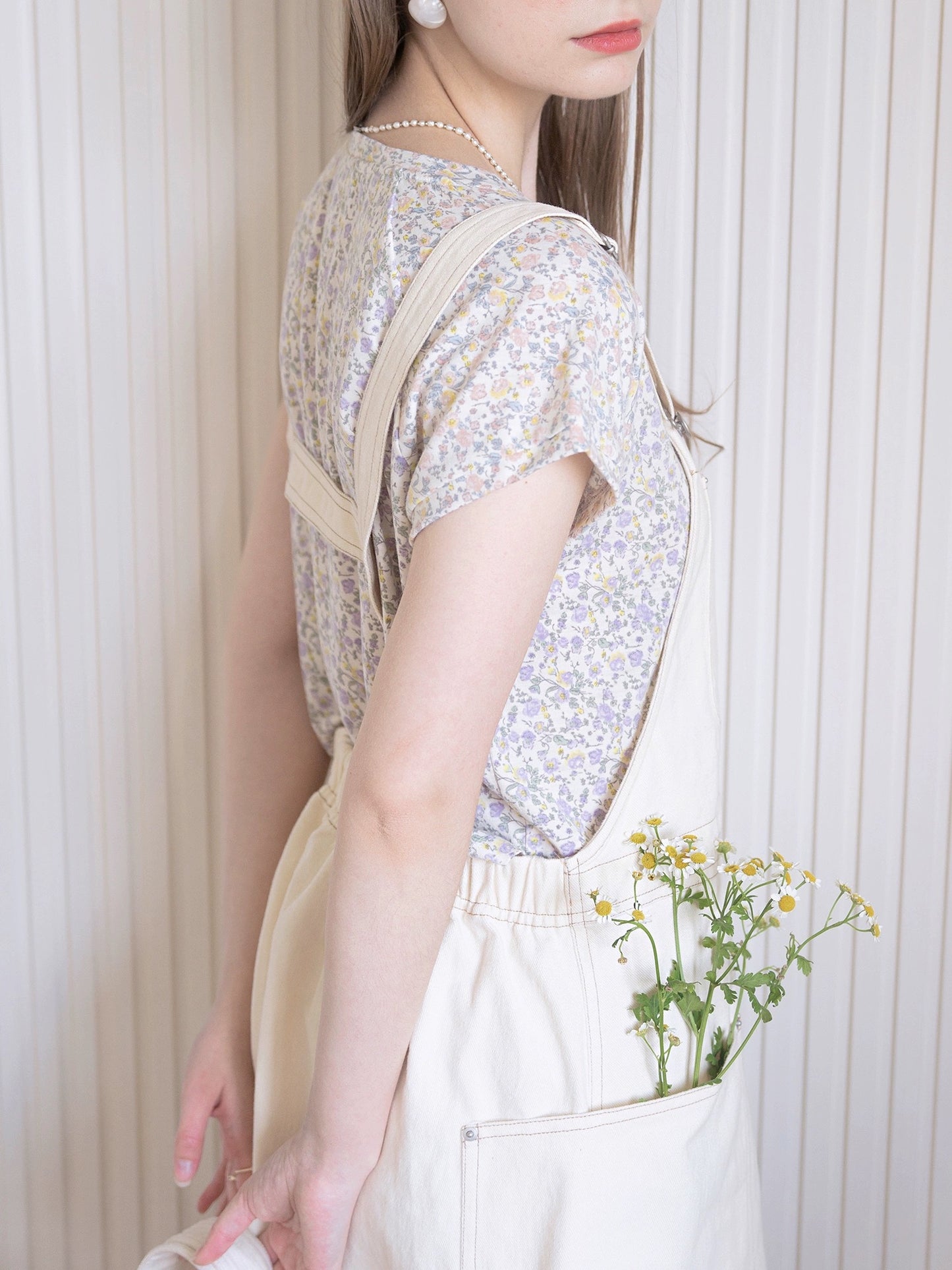 Kissgarnet. Original Design Wildflower Short Sleeve Top