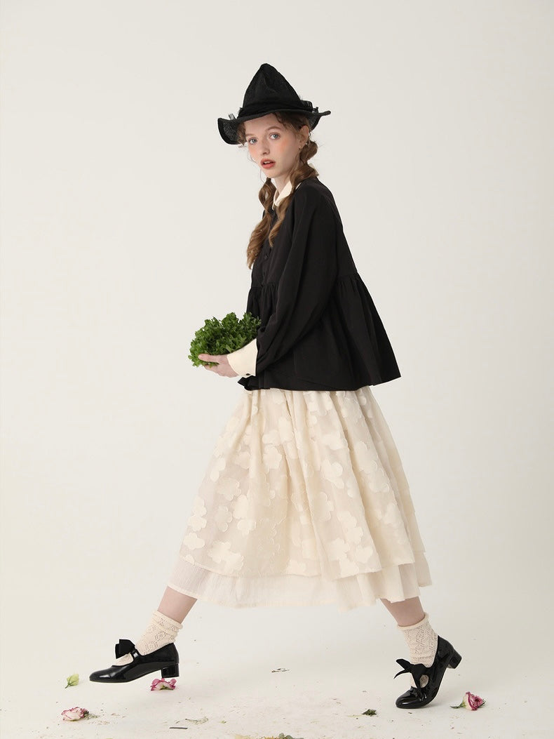 Mani. Original Design Kafka Retro Lapel Shirt