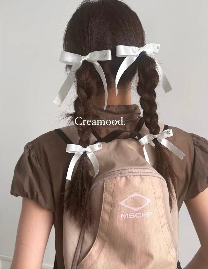 BLACK OR GRAY OR WHITE!? Love Heart 3color Spring Clip