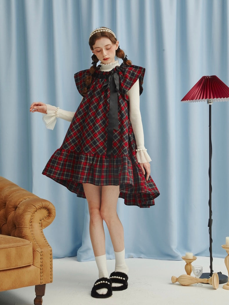 ffringe. Original Design Off-white Lace Inner Knitted