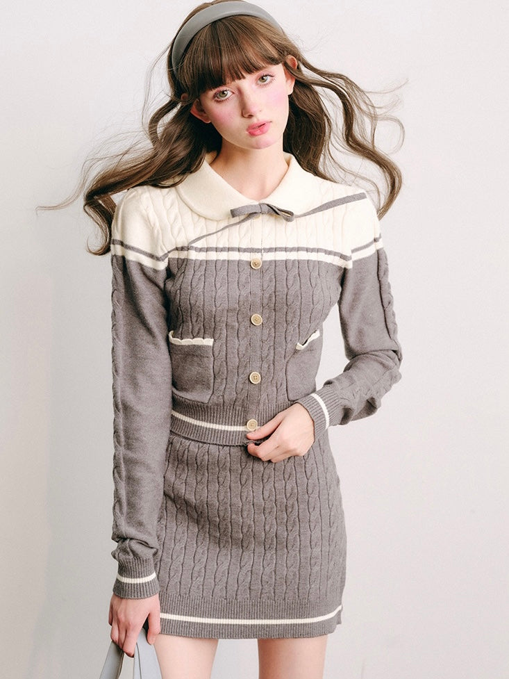 GROUP OF UNIVERSE. Original Design Knitwear Suits