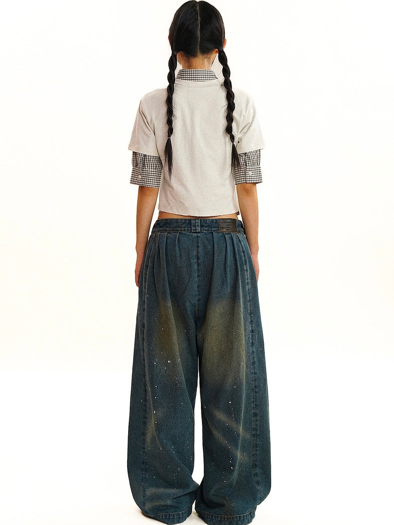 Moromoro. Original Design Dream Embroidered Shirt Tassel Short T-shirt