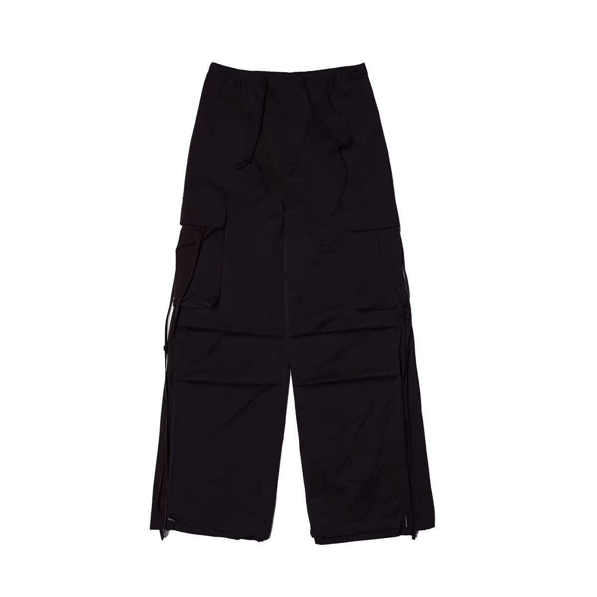 Moromoro. Original Design Multi-function Pocket Strapp Flared Casual Trousers