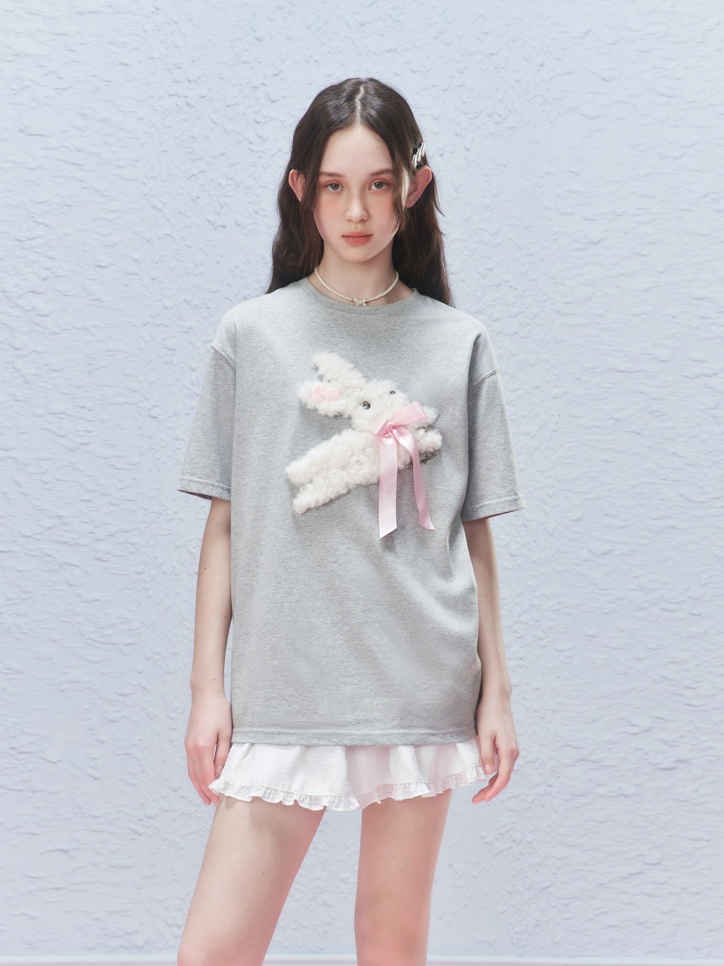 AYF. Original Design Fluffy Bunny T-shirt