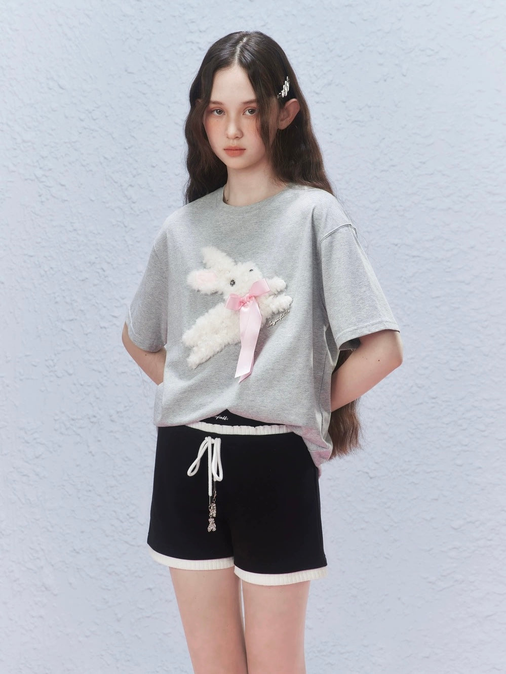 AYF. Original Design Fluffy Bunny T-shirt