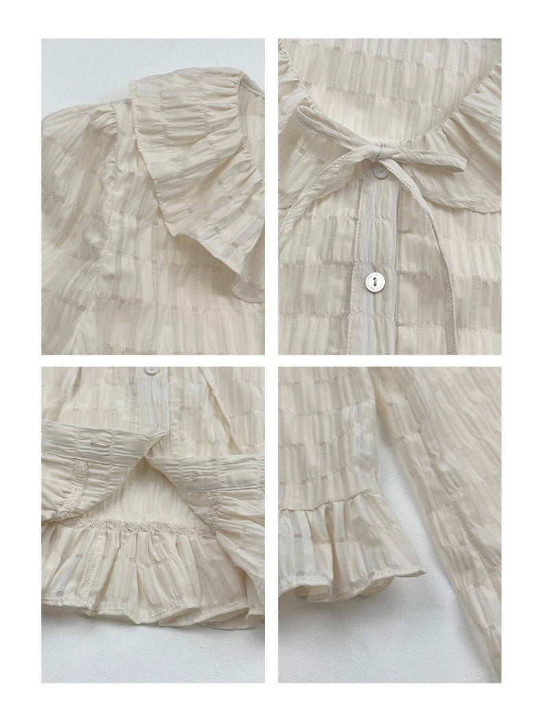 Ovins yang. French Frill Shirt