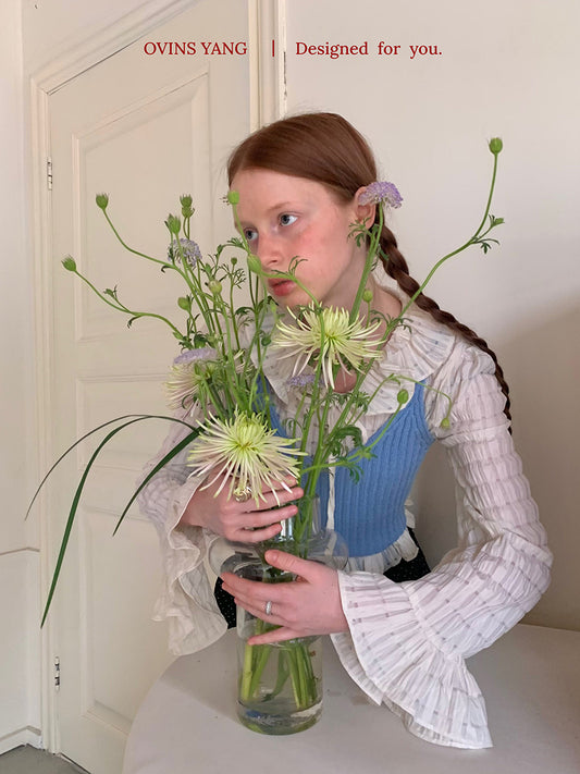 Ovins yang. French Frill Shirt