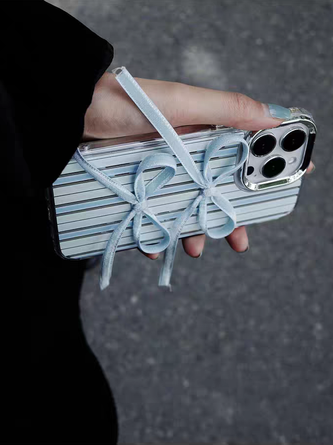 JUEVES. Original Design Belt Bow Soft Shell Phone Case for iPhone