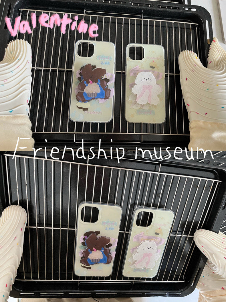 Friendship Museum. Cotton Candy Dog Mobile Phone Case