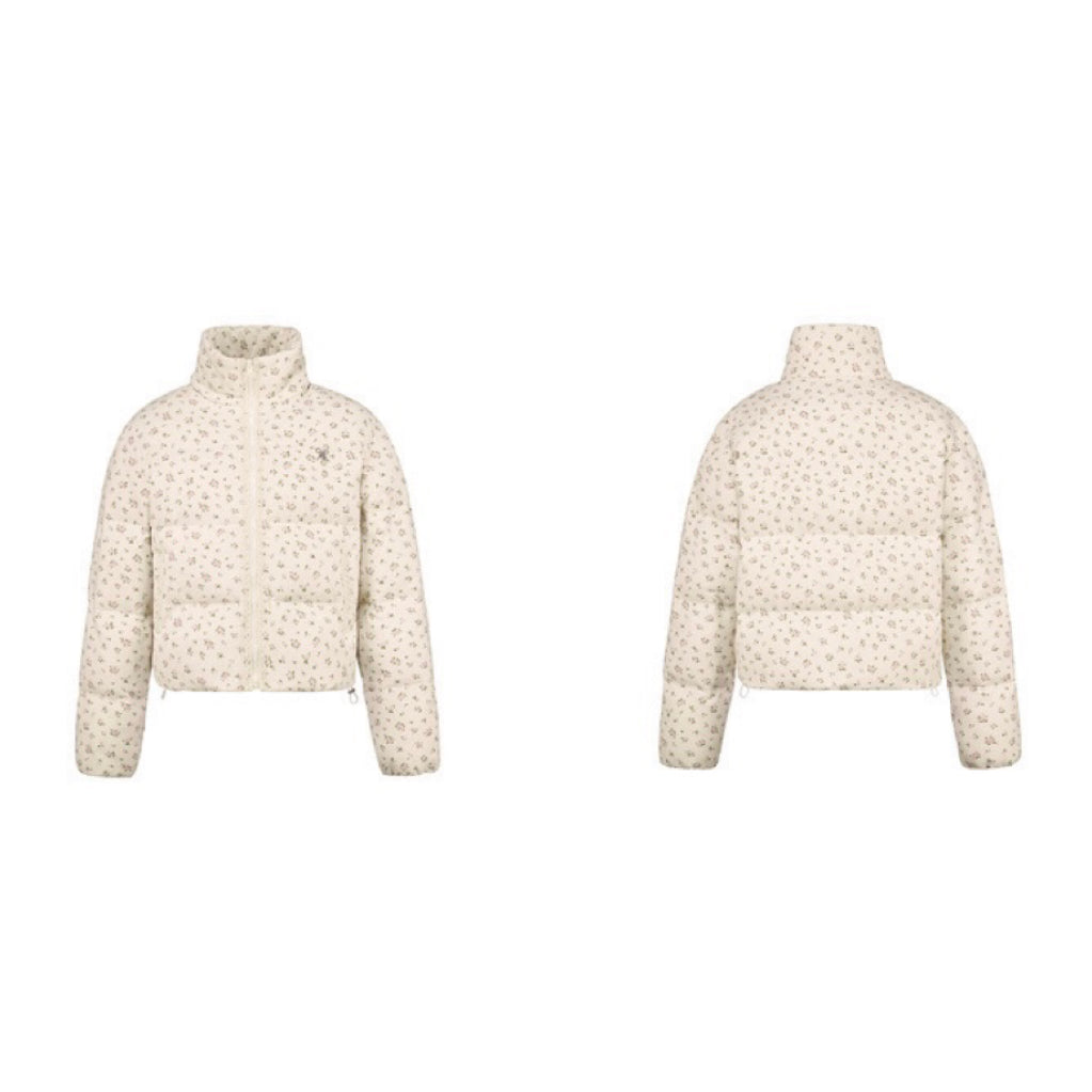 AYF. Original Design Lace Floral Cotton Coat Winter