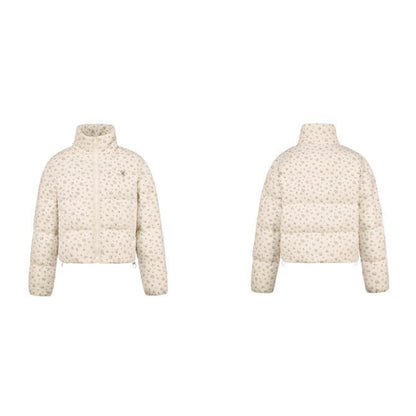 AYF. Original Design Lace Floral Cotton Coat Winter