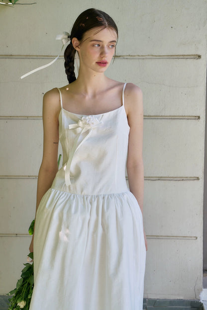 PER PEARL. Original Design "Girl's Wedding" Handmade Flower Dress