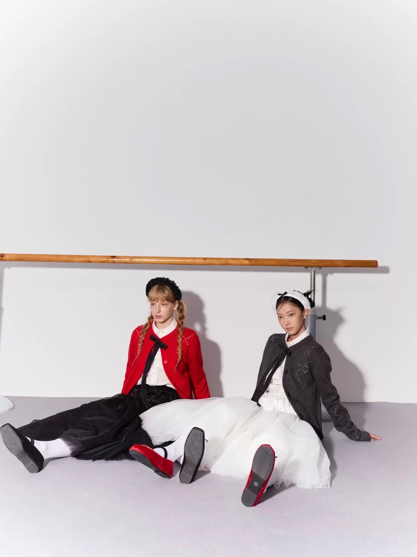 PER PEARL. Original Design Gathered Multi-Layer Tulle Midi Skirt