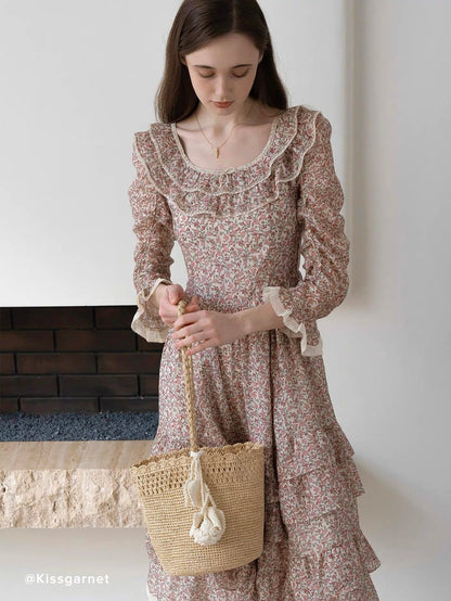 Kissgarnet. Original Design Berry Flare Dress