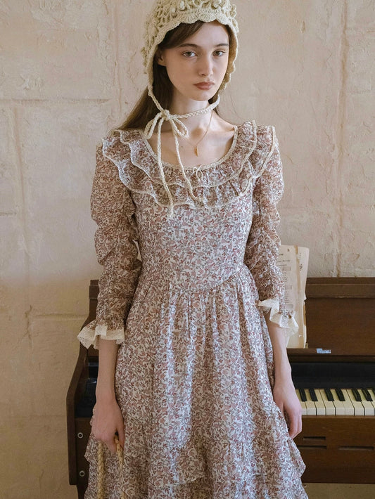 Kissgarnet. Original Design Berry Flare Dress