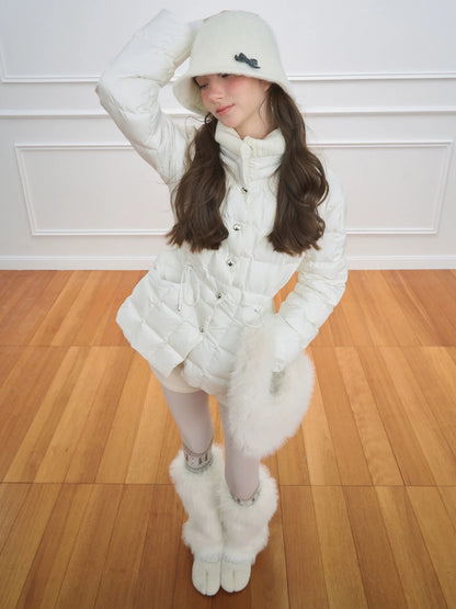 NECY. Original Design Lightweight Fitted Puffer Jacket