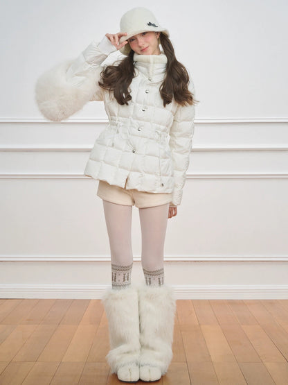 NECY. Original Design Lightweight Fitted Puffer Jacket