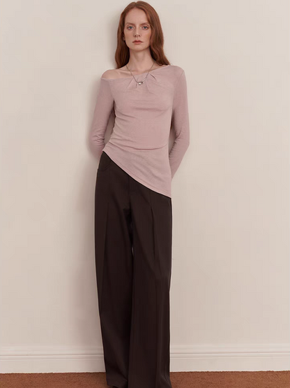 Someone Sometimes. Original Design Drape Pleated Pants