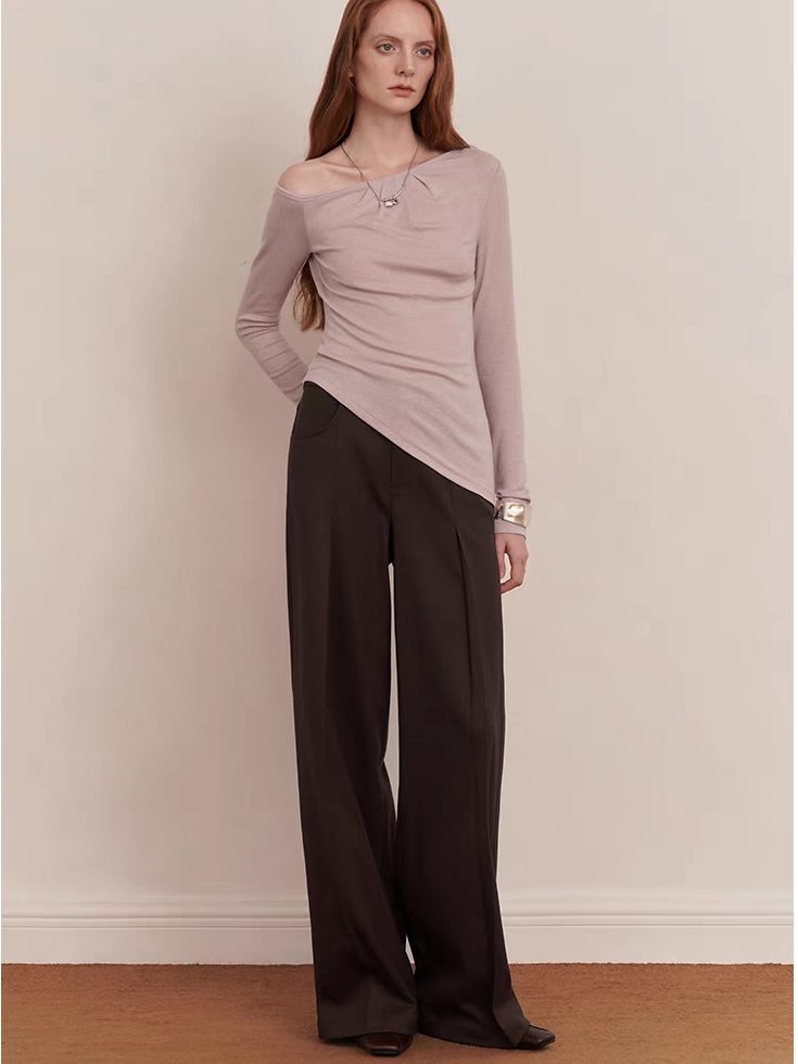 Someone Sometimes. Original Design Drape Pleated Pants