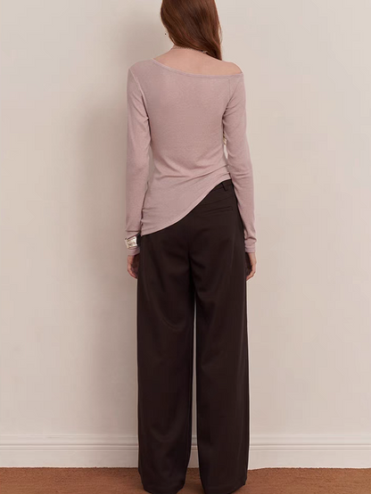 Someone Sometimes. Original Design Drape Pleated Pants