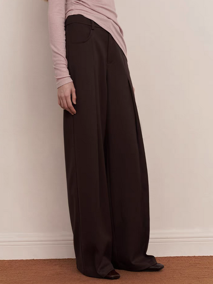 Someone Sometimes. Original Design Drape Pleated Pants