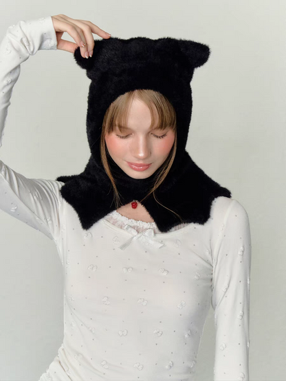 AYF. Original Design Bear&Bunny&kitty Beanie