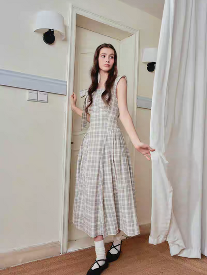 Ffringe. Original Design Asymmetrical Shoulder Detachable Bow Tie Maxi Dress