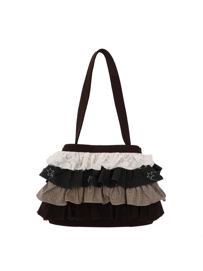Moromoro. Original Design Vintage Patchwork Shoulder Bag