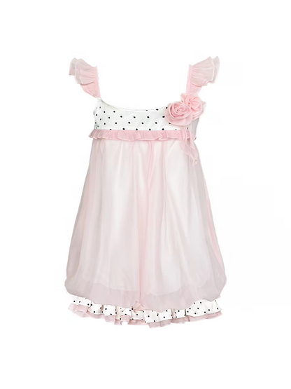 Narratorgirls. Original Design Floral Bubble Hem Sleeveless Cami Dress
